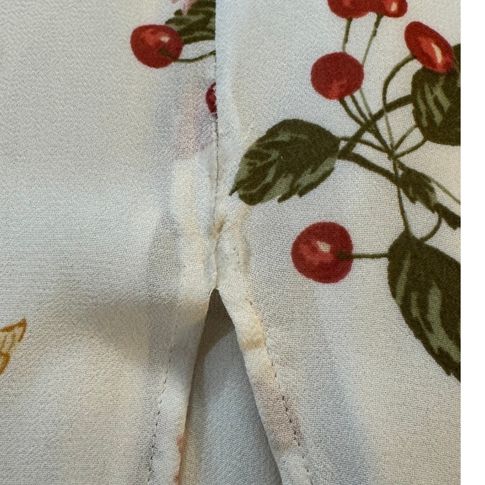 Reformation Bondi Midi Sundress 6 Floral Fruity Georgette Romantic Wedding Guest - Picture 11 of 11